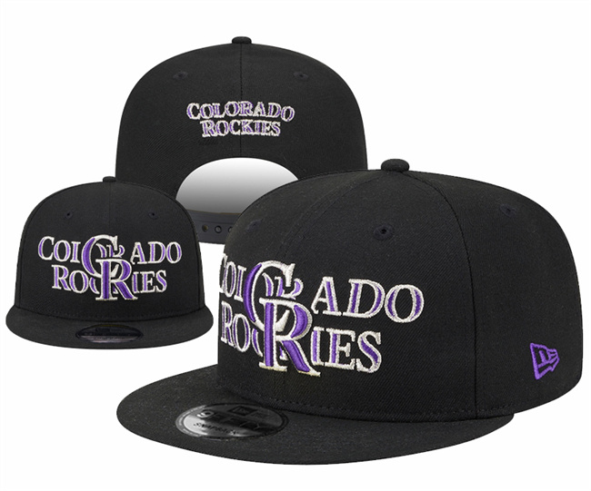 Colorado Rockies 2025 Stitched Snapback Hats 003